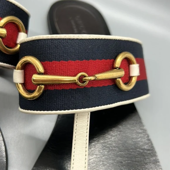 Gucci Horse-bit sandals. Size 40 - Picture 2 of 12